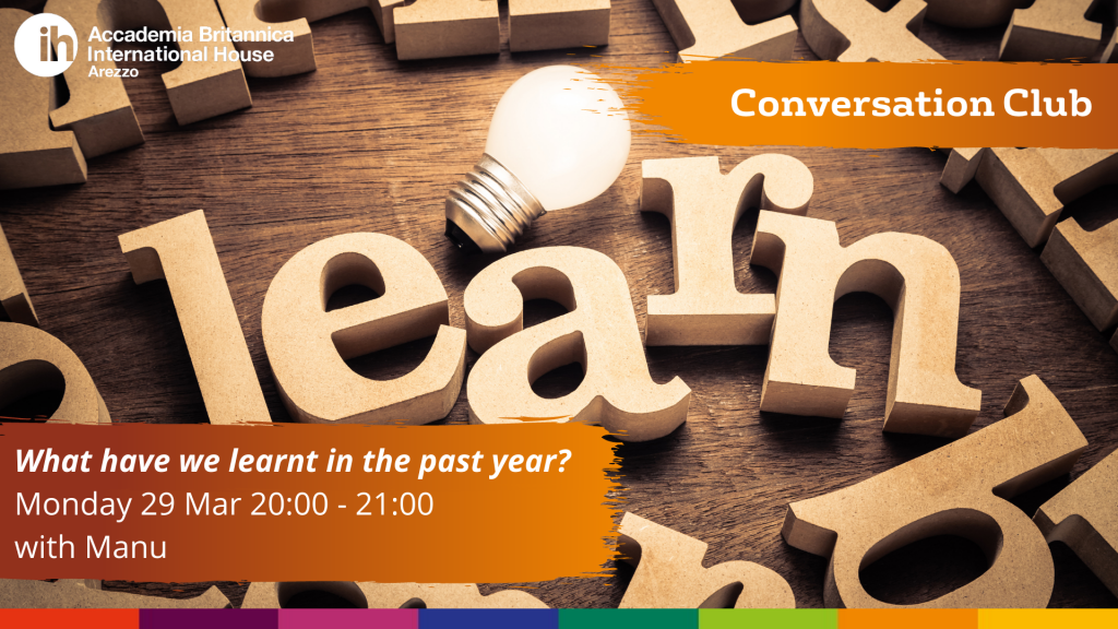 Conversation Club 29.3.21